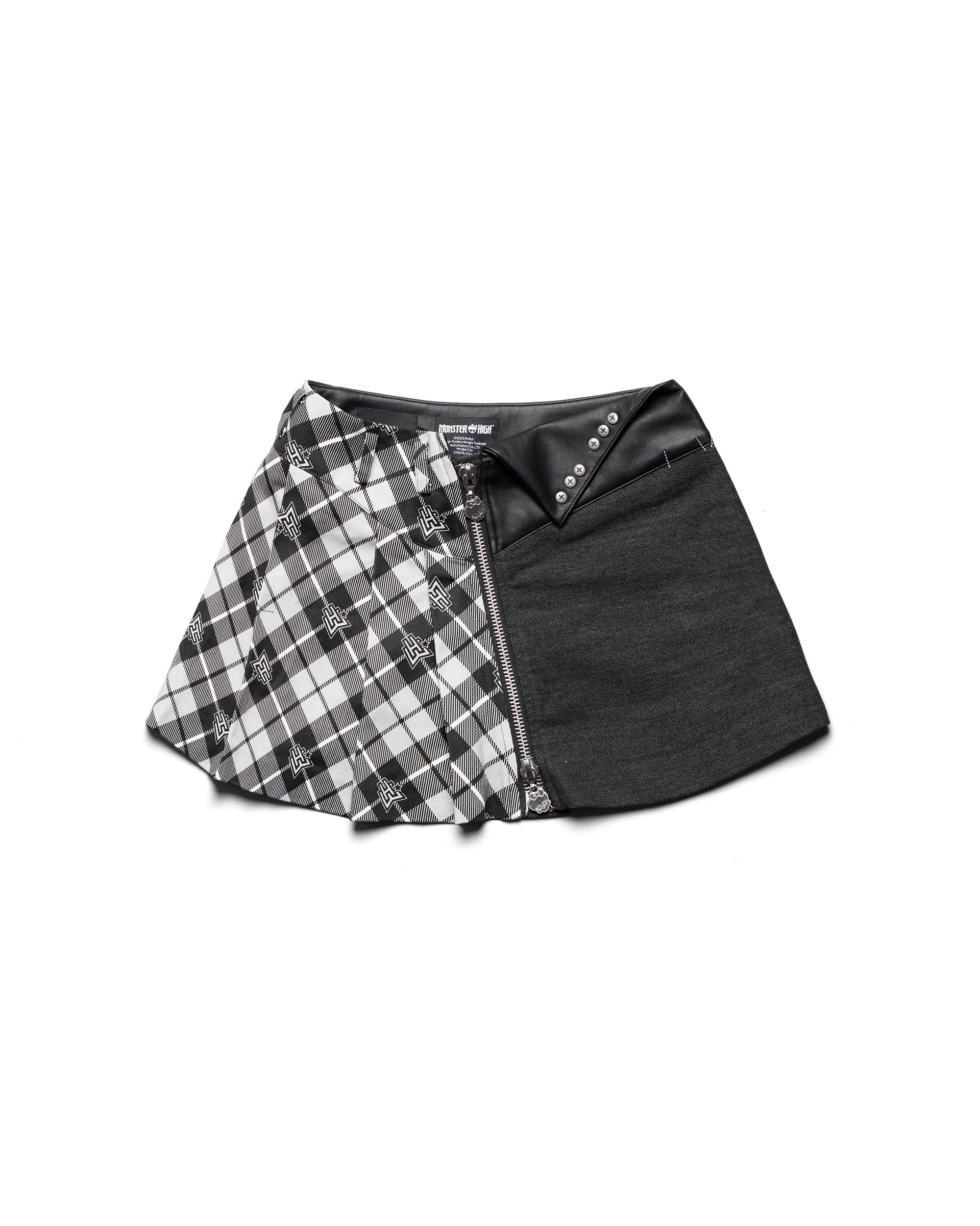 Racer x Monster High Frankie Skirt