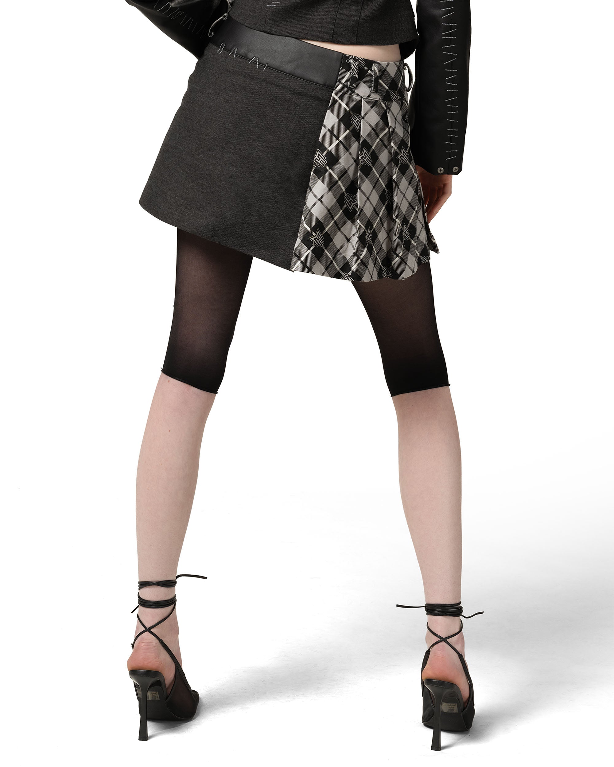 Monster High™ x Racer Faux Leather Skirt