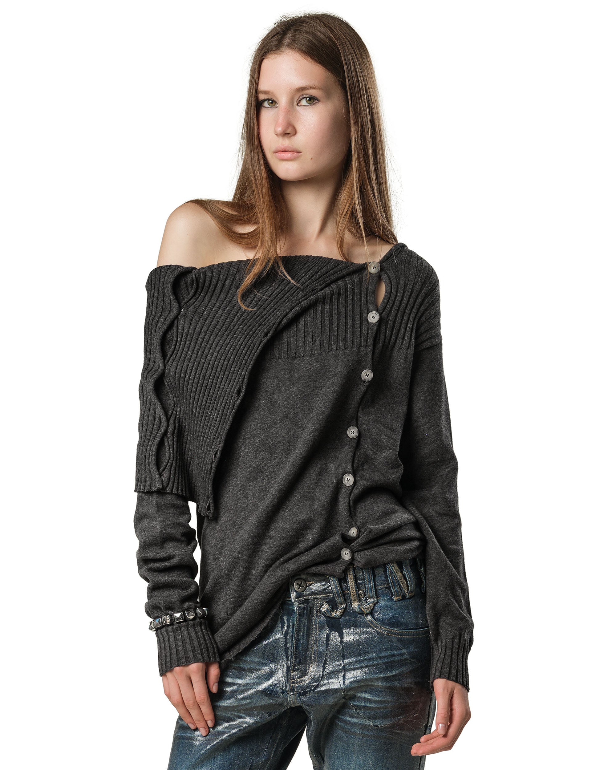 Off Shoulder Knit