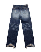 Dark Blue Transformer Track Denim
