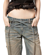 Light Blue Transformer Track Denim