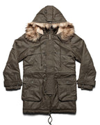 Waxed Parka Jacket