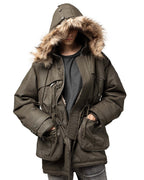 Waxed Parka Jacket