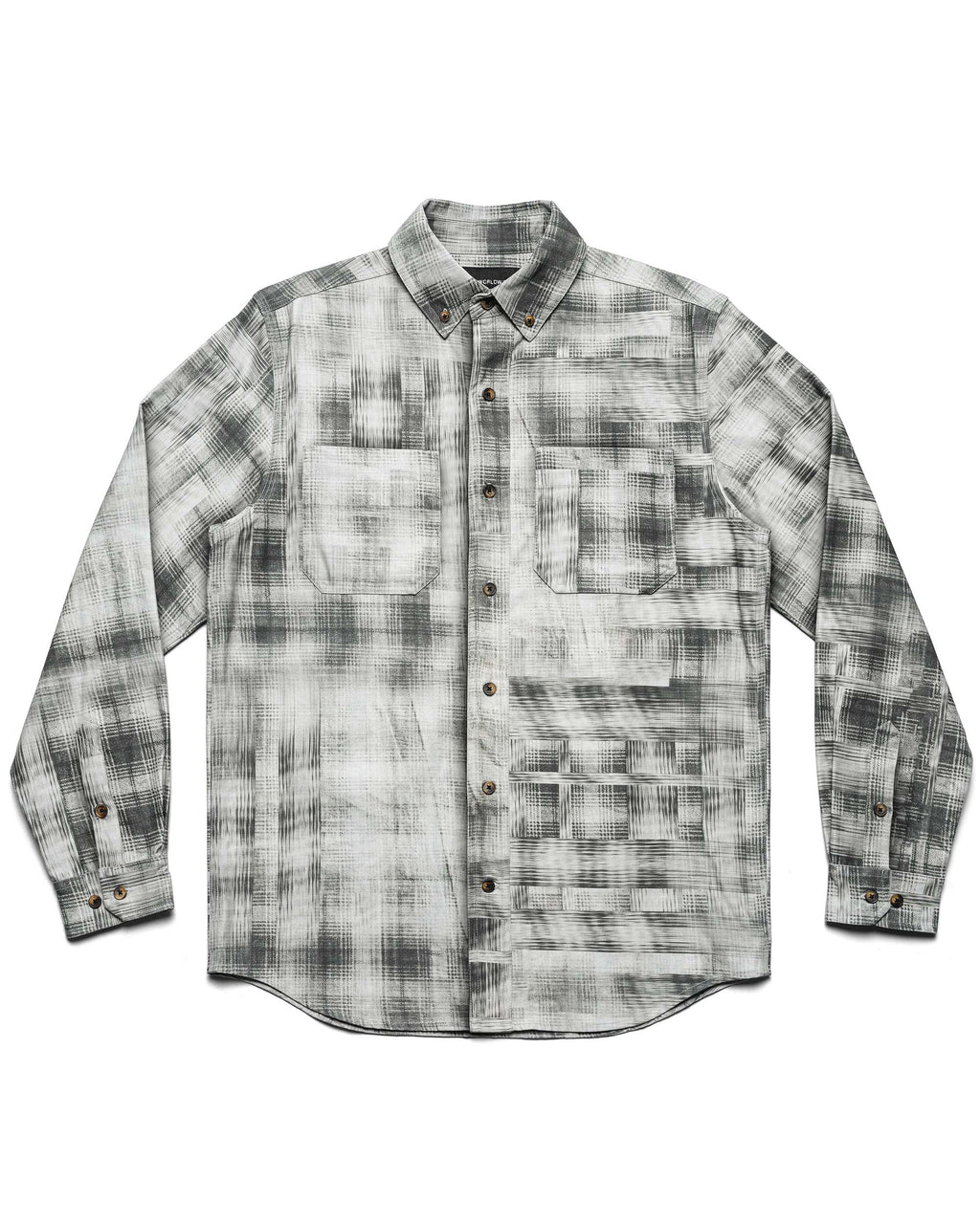 Plaid Twill Work Shirt