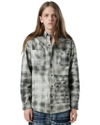 Plaid Twill Work Shirt