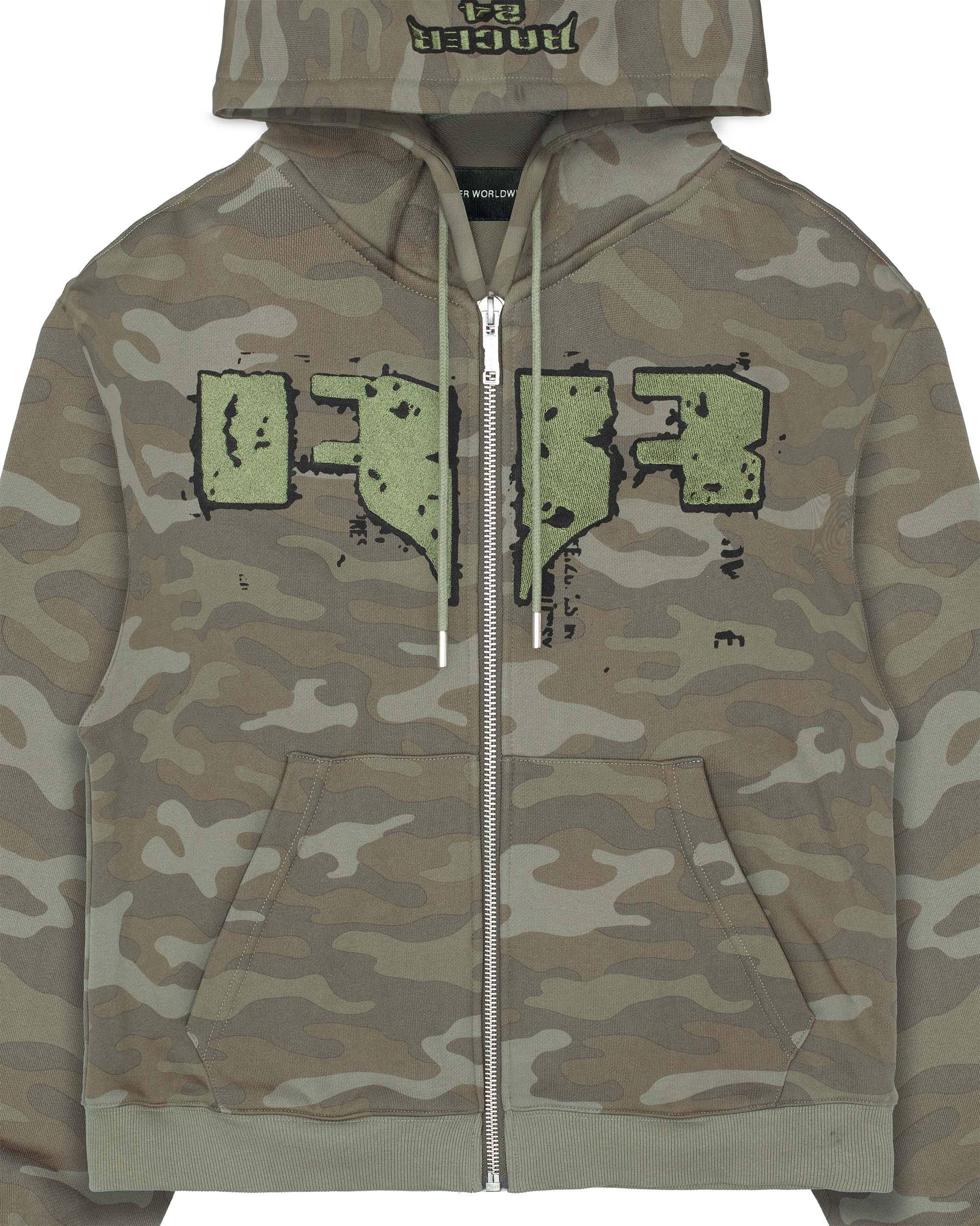 新品ROME \"OG PULLOVER JACKET\" SNEAKYZ CAMO Skullvibe x Champion Camo Packable Jacket