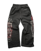 RED Bootcut Sweatpants