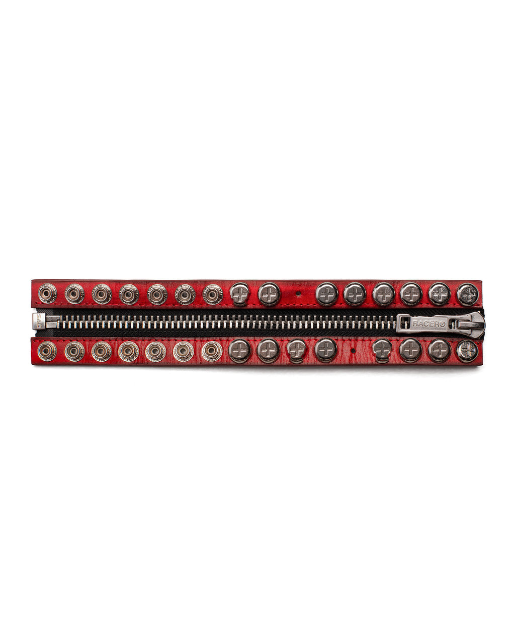 Red Split Button Bracelet