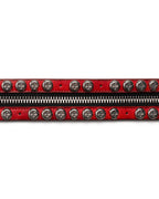 Red Split Button Belt