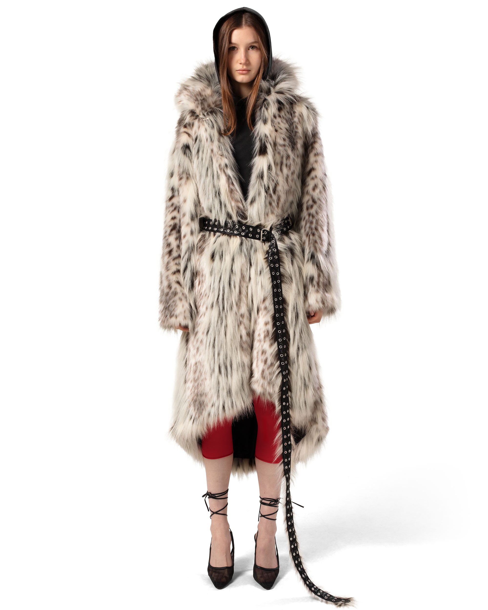 THINK FUR【25TH-14】Border Fur Coat THINK FUR【25TH-14】Border Fur