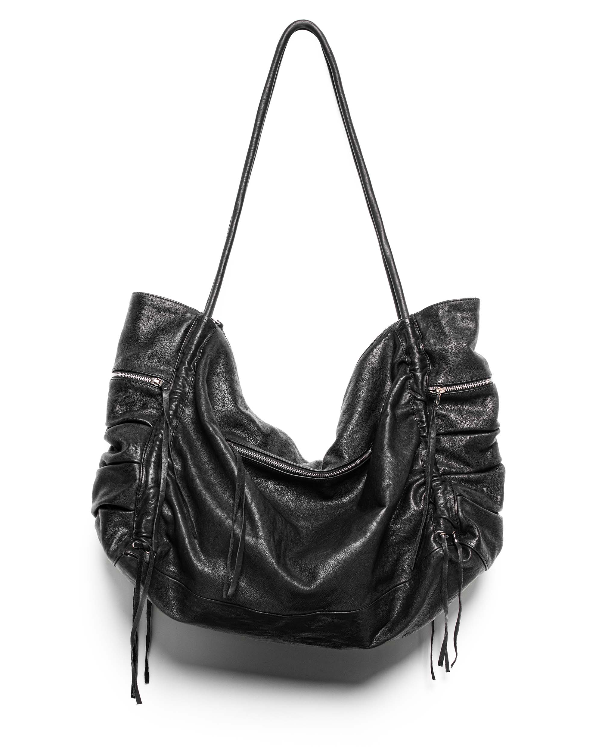 Oversized Carryall Leather Bag – Racer Worldwide