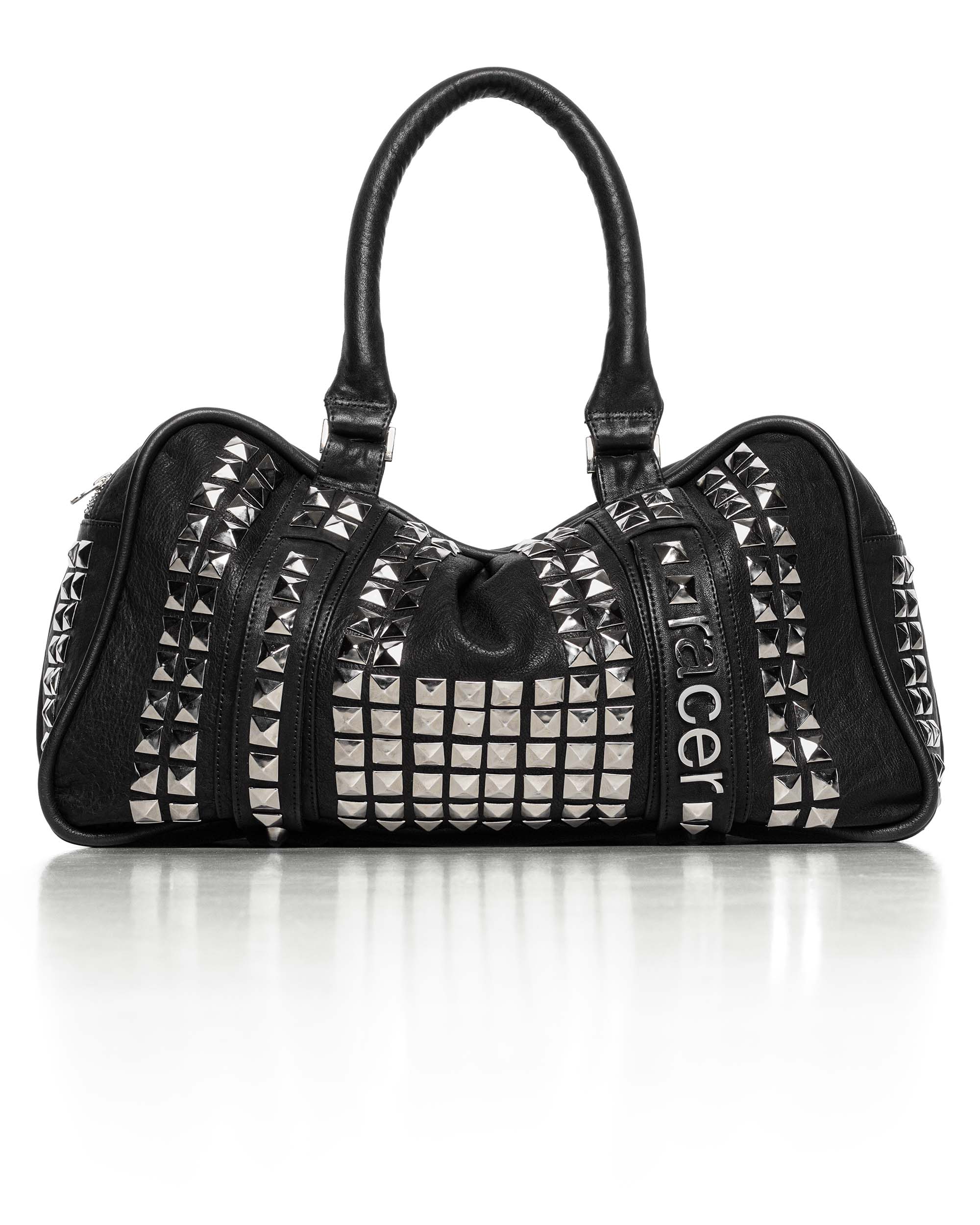 バッグ racer worldwide STUDDED LEATHER BAG Studded Leather Bag – Racer Worldwide