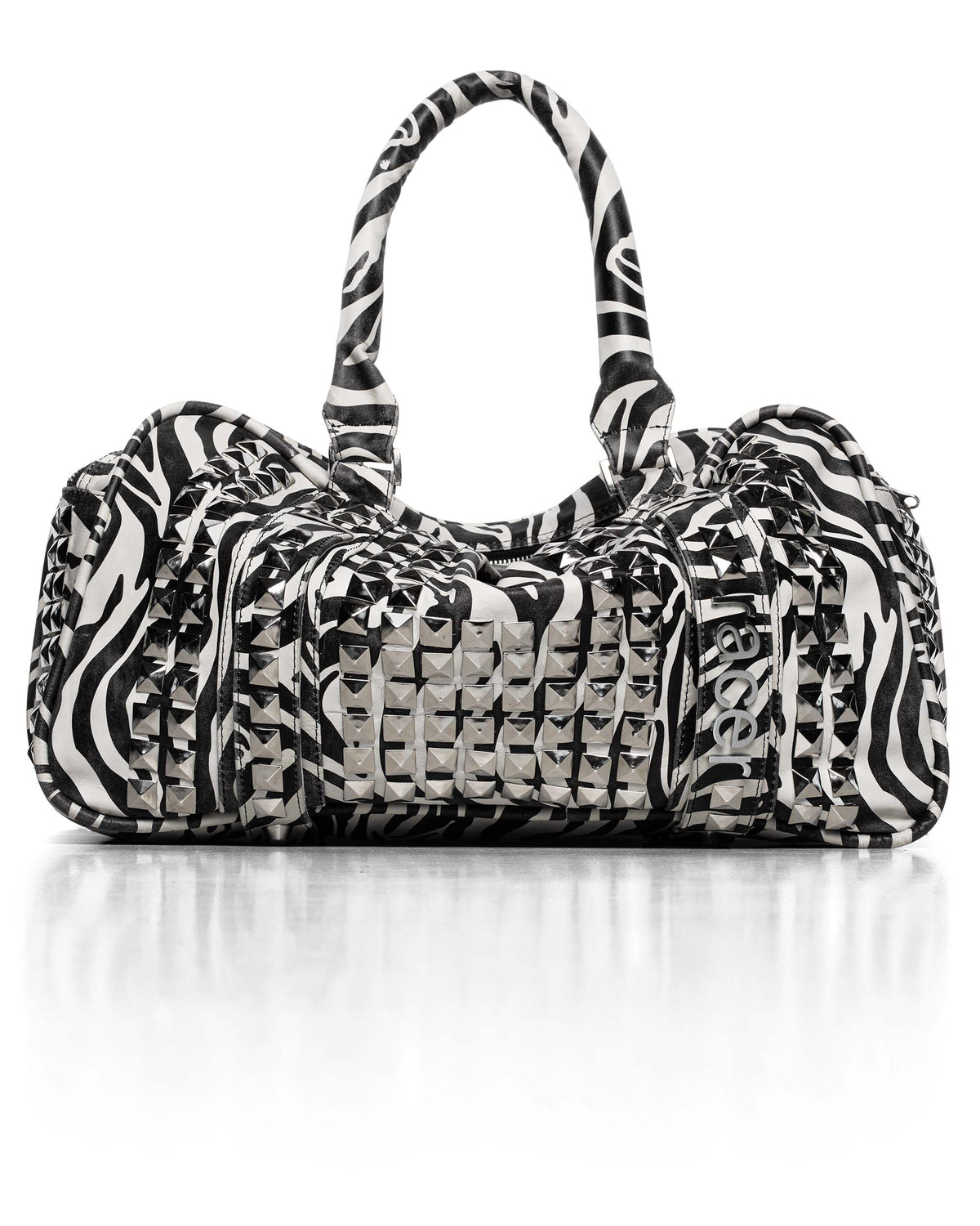 Zebra Racer Zebra Studded Leather Bag – Racer Worldwide