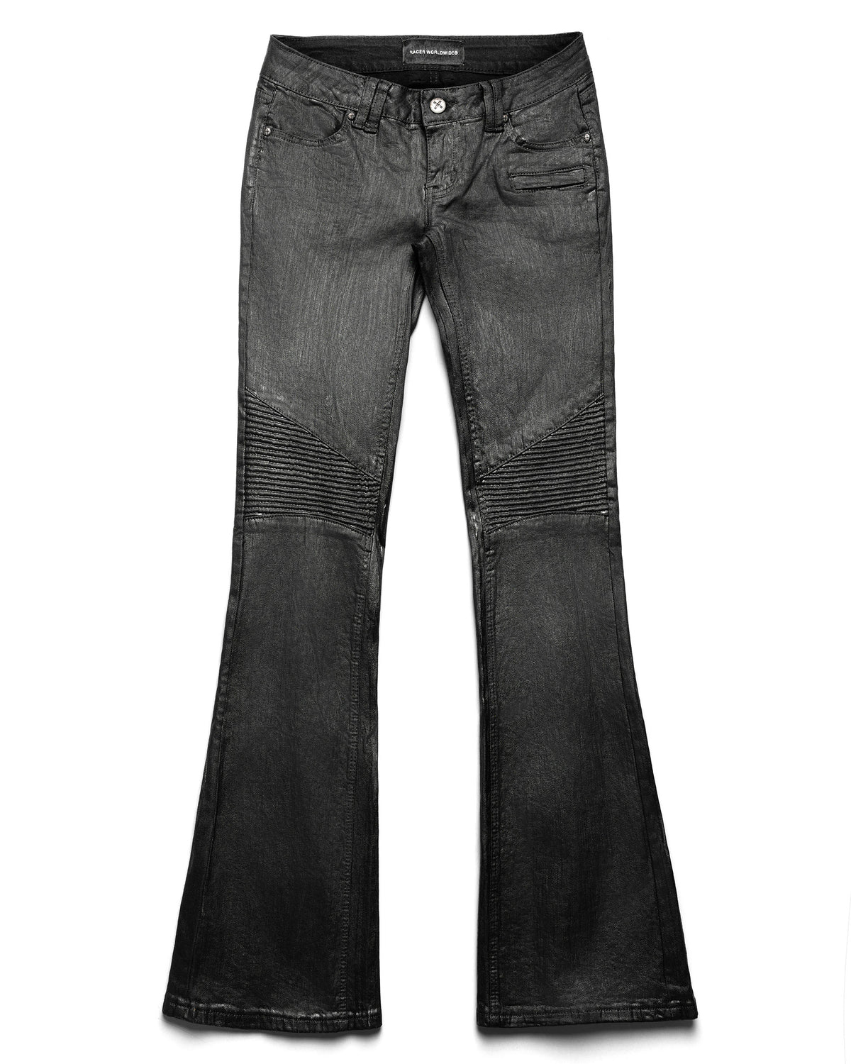Wax Flared Denim