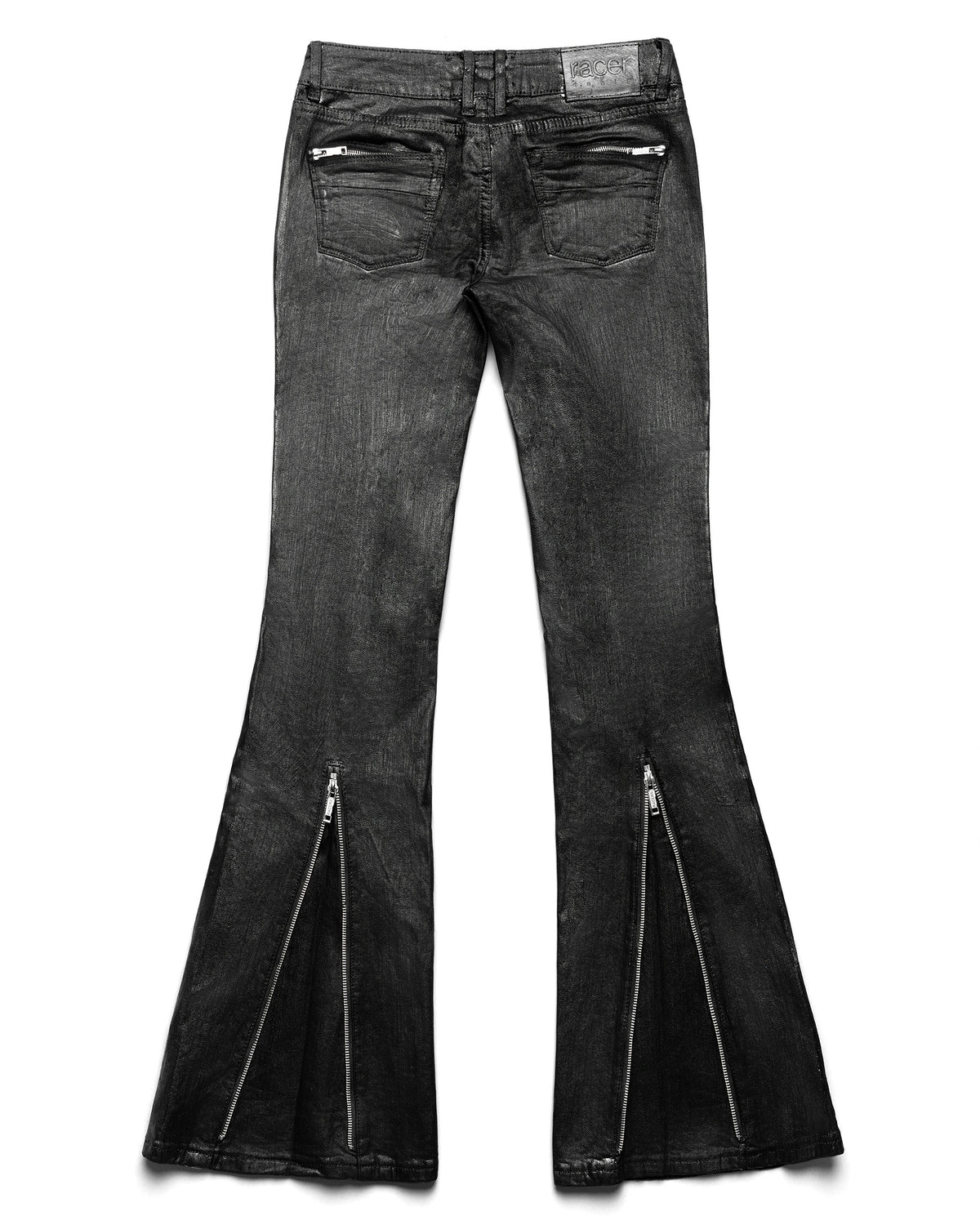 Wax Flared Denim