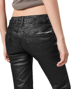 Wax Flared Jeans