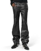 Wax Flared Denim