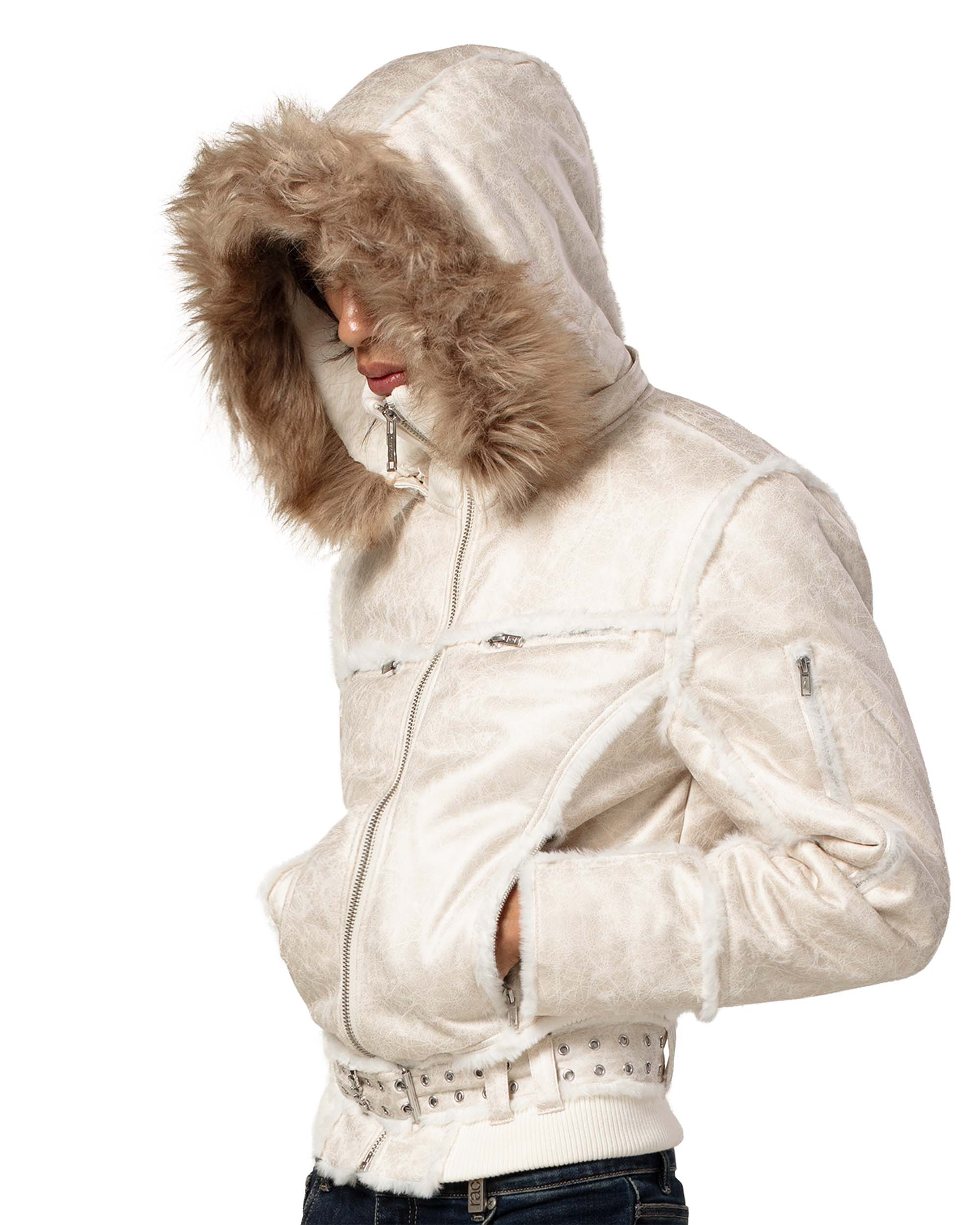 Snow Sheepskin Jacket – Racer Worldwide