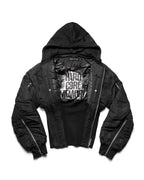 Black Fitted Bomber