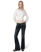 Rock Revival Women's Coated Bootcut Denim