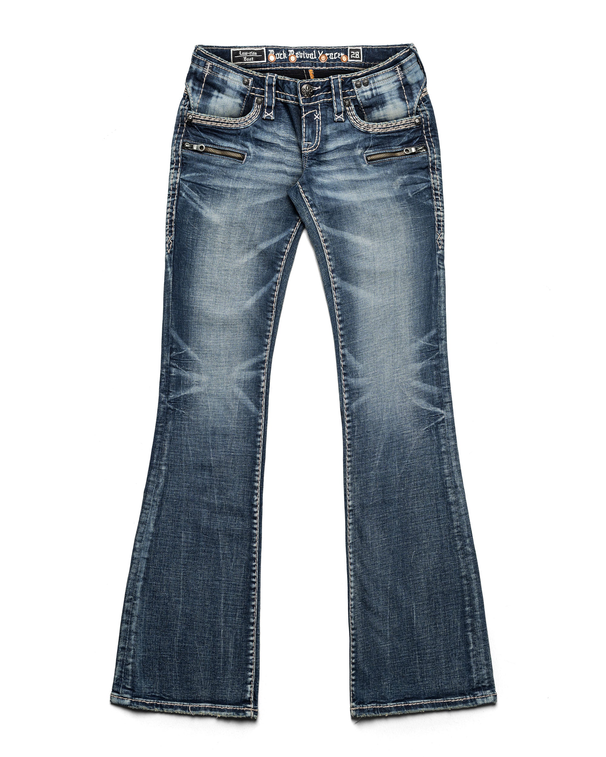 Rock Revival Women's Light Bootcut Denim