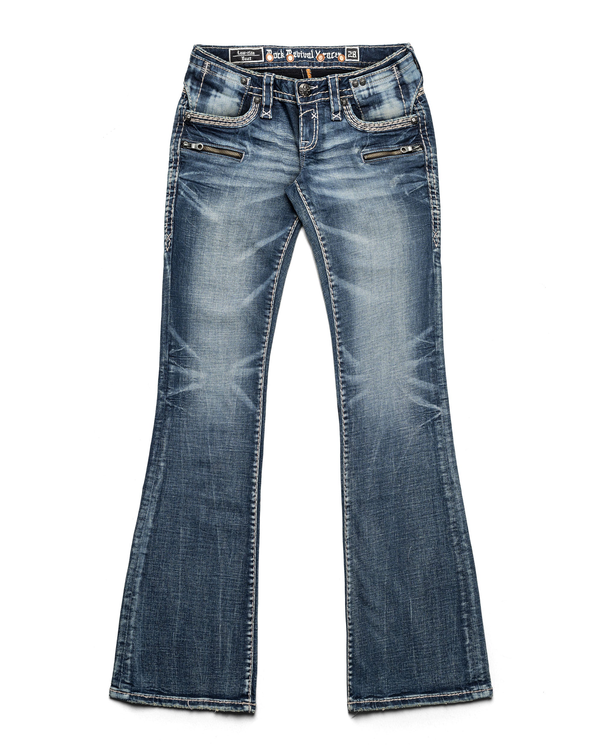 Rock Revival Women's Light Bootcut Denim