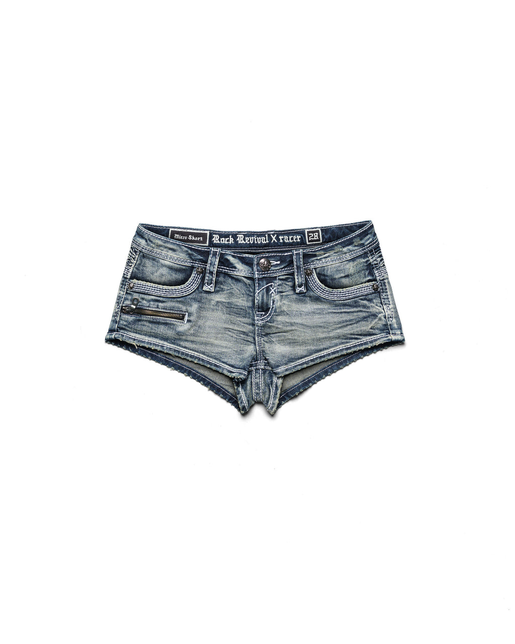 Rock Revival Denim Mini Shorts