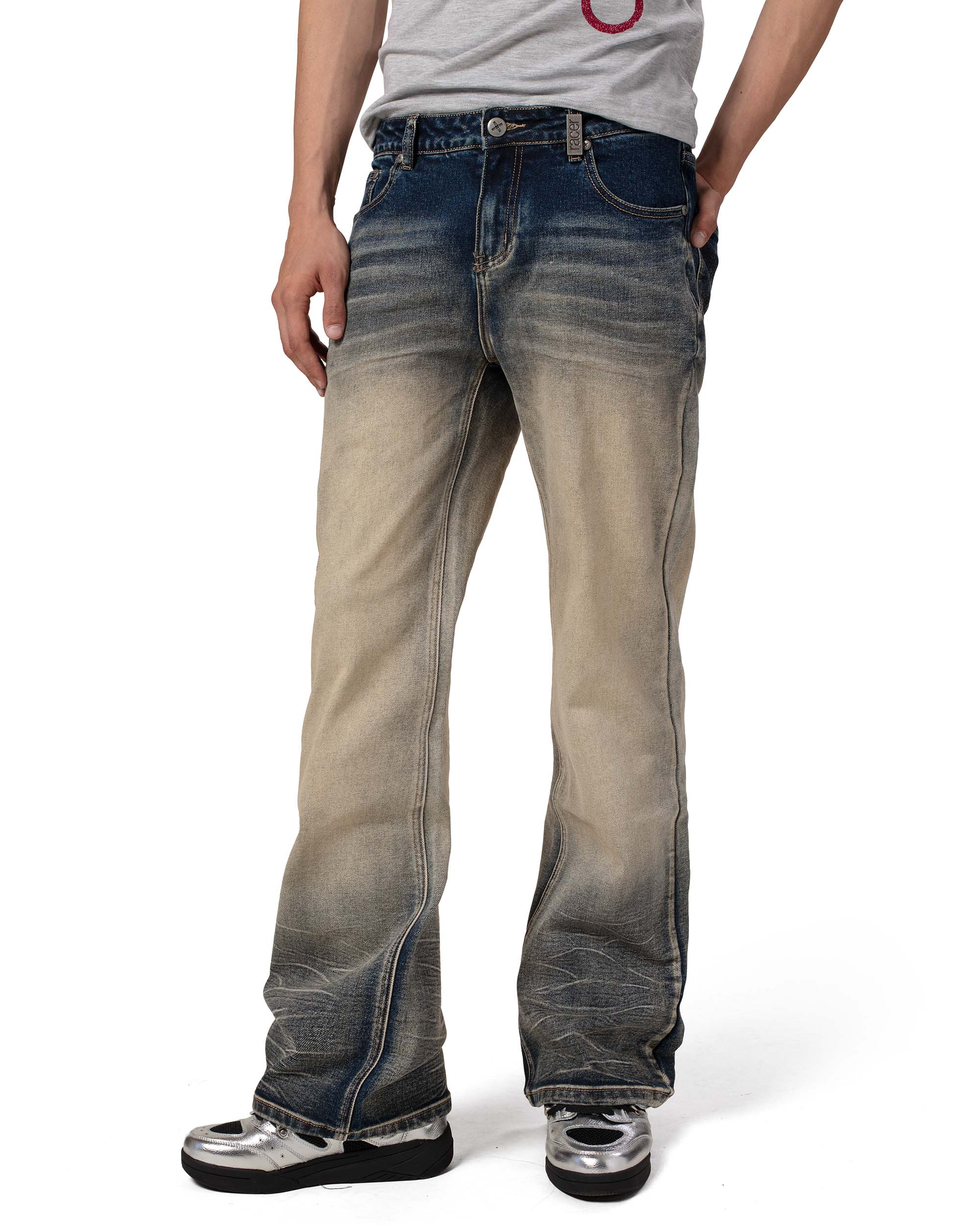Bootcut Fade Denim – Racer Worldwide