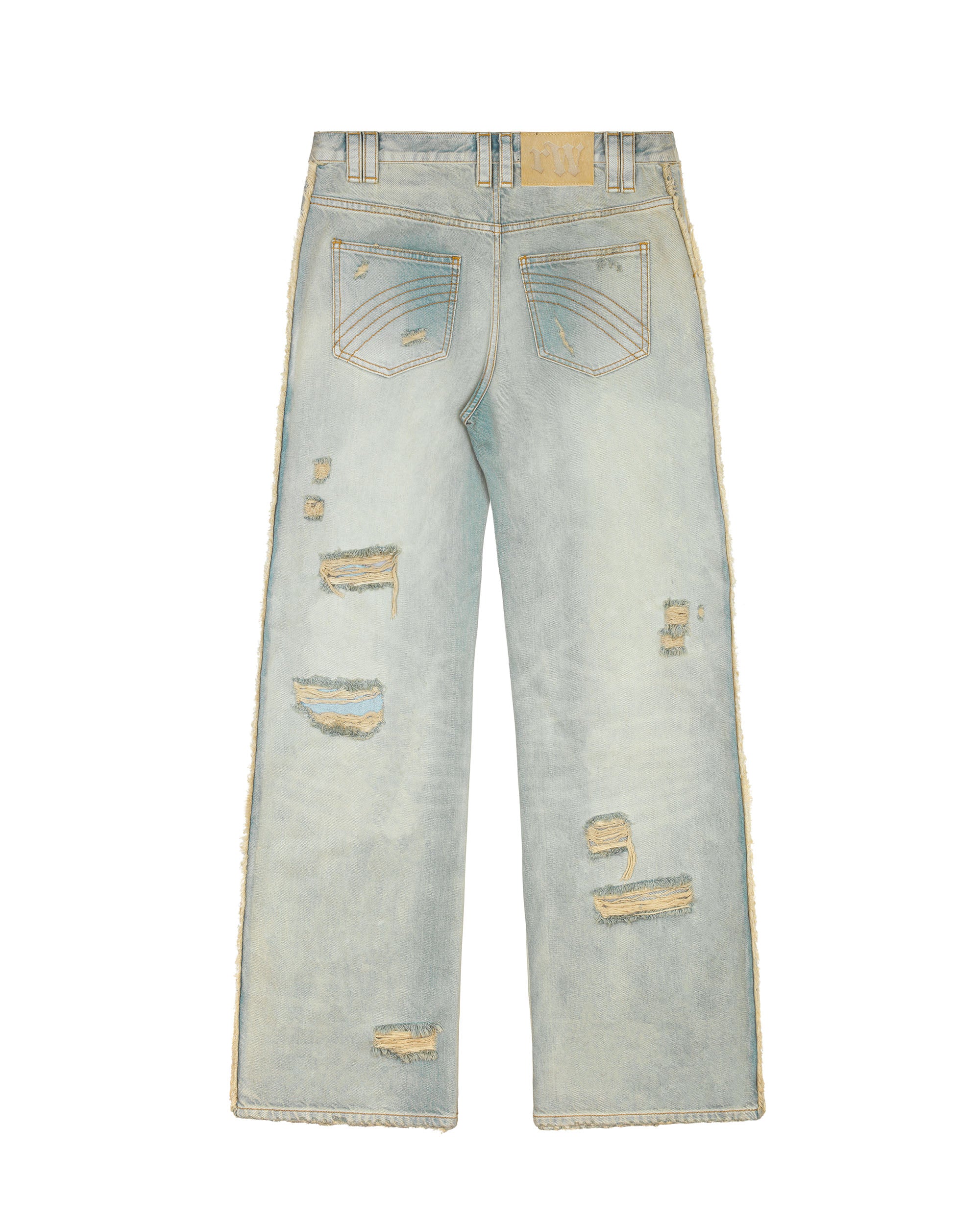 Light Blue Track Jeans – Racer Worldwide