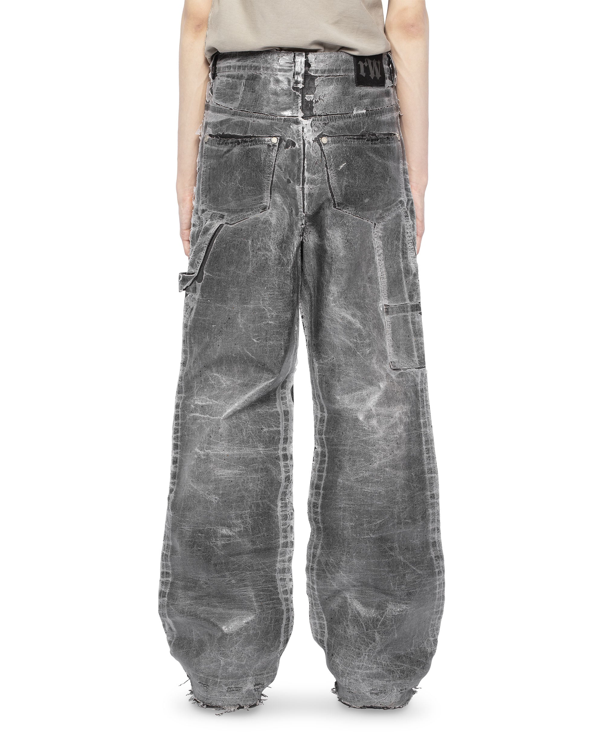 パンツ Rickowens archive waxed denim coati パンツ Rickowens archive waxed denim coati Rickowens archive