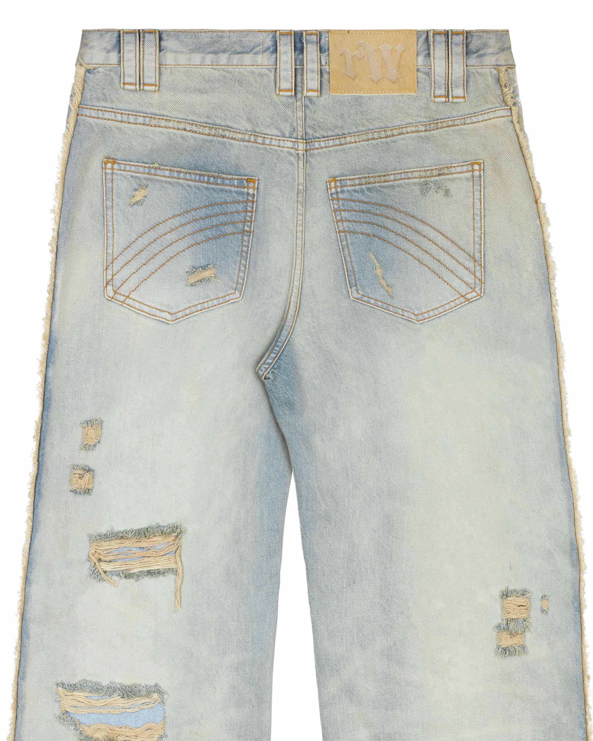 Light Blue Track Jeans – Racer Worldwide