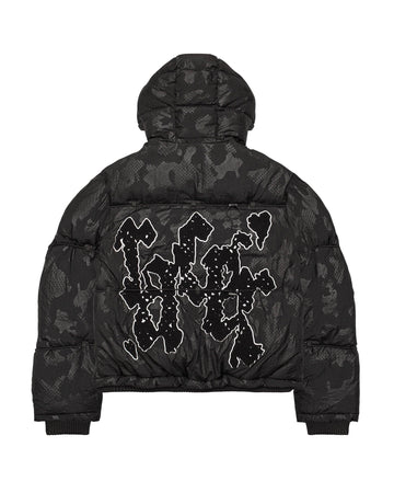 Black Camo Puffer Jacket 3.0