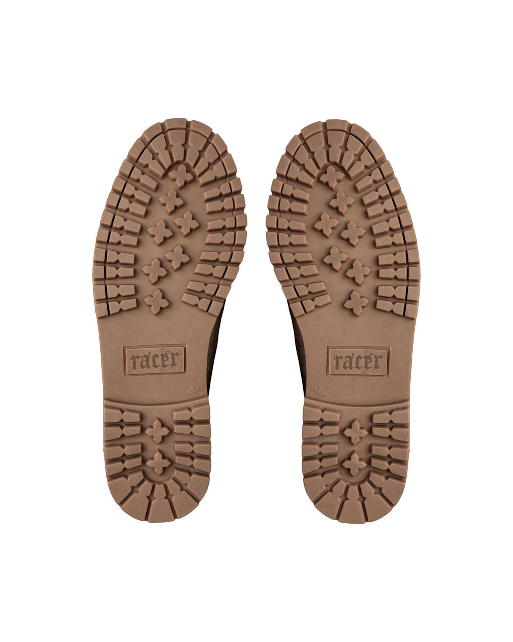 Beige Pony Utility Boots