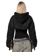 Black Fitted Bomber