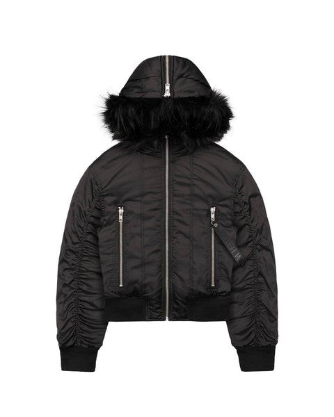 Black Camo Puffer Jacket 2.0 – Racer Worldwide