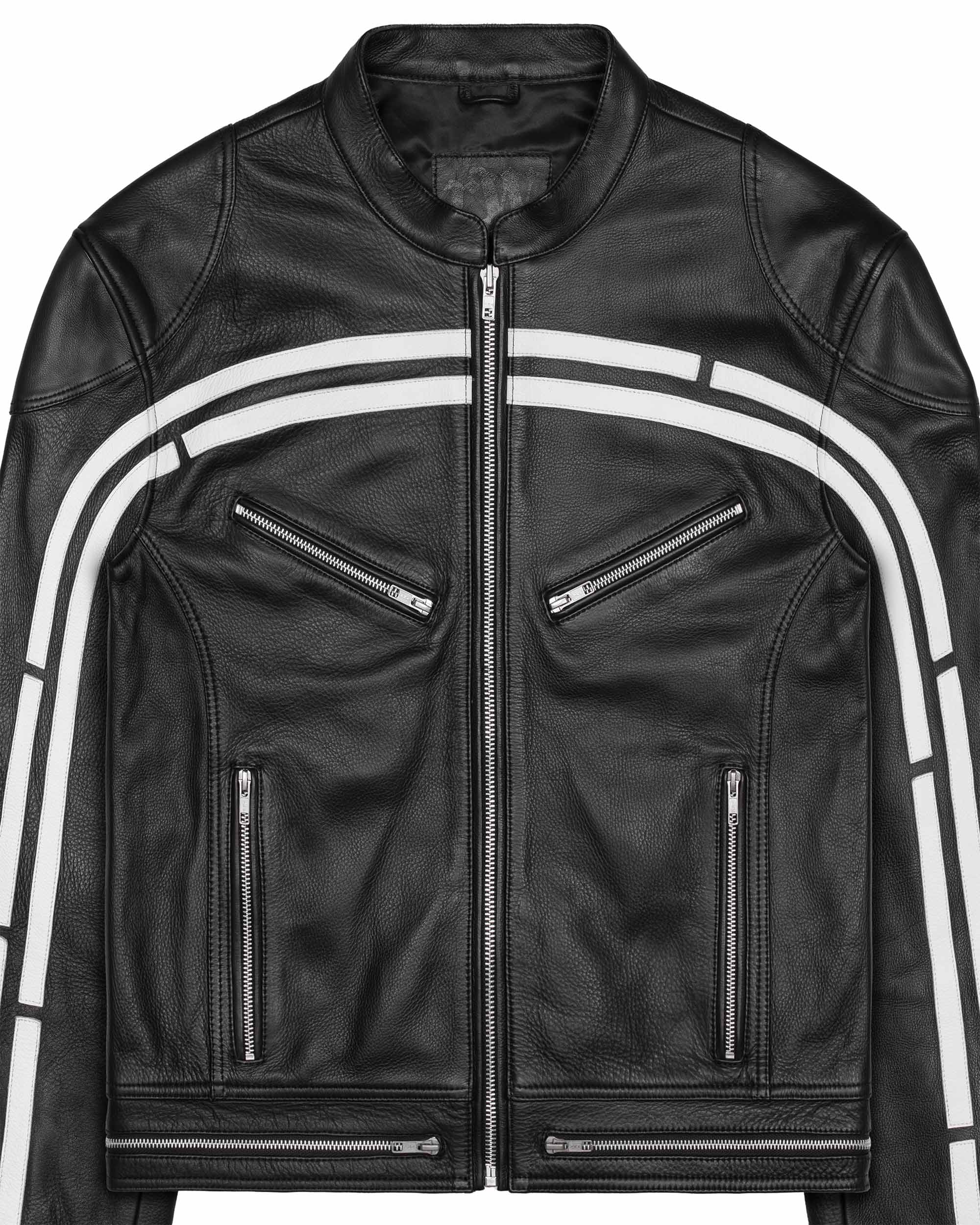 Track Leather Jacket – Racer Worldwide