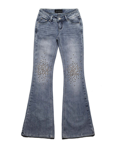 Spike Flared Denim – Racer Worldwide
