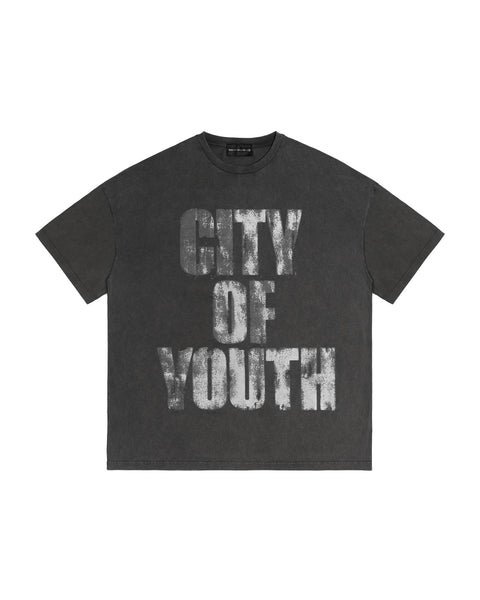 Washed Black Oversized T-Shirt