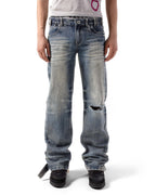 Slim Low-Waist Denim
