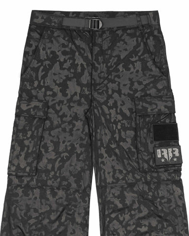 未使用品　ハチヤーズ　CBBOA Parachute Pants サイズM Women's Pants Drawstring Waist Cutout Ruched Parachute Pants
