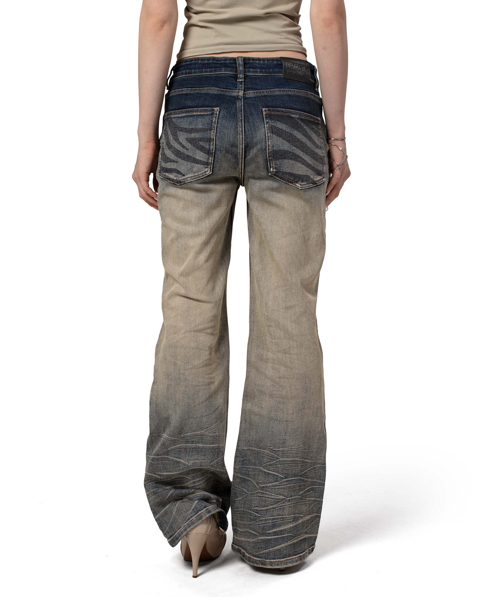 Bootcut Fade Denim – Racer Worldwide