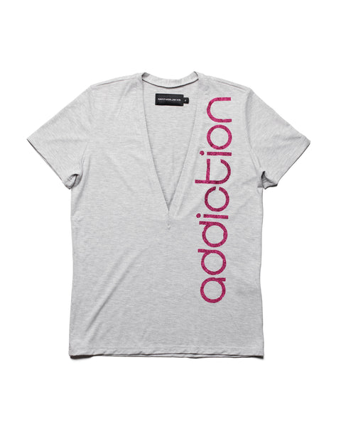Grey Addiction V-Neck