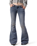 Spike Flared Denim
