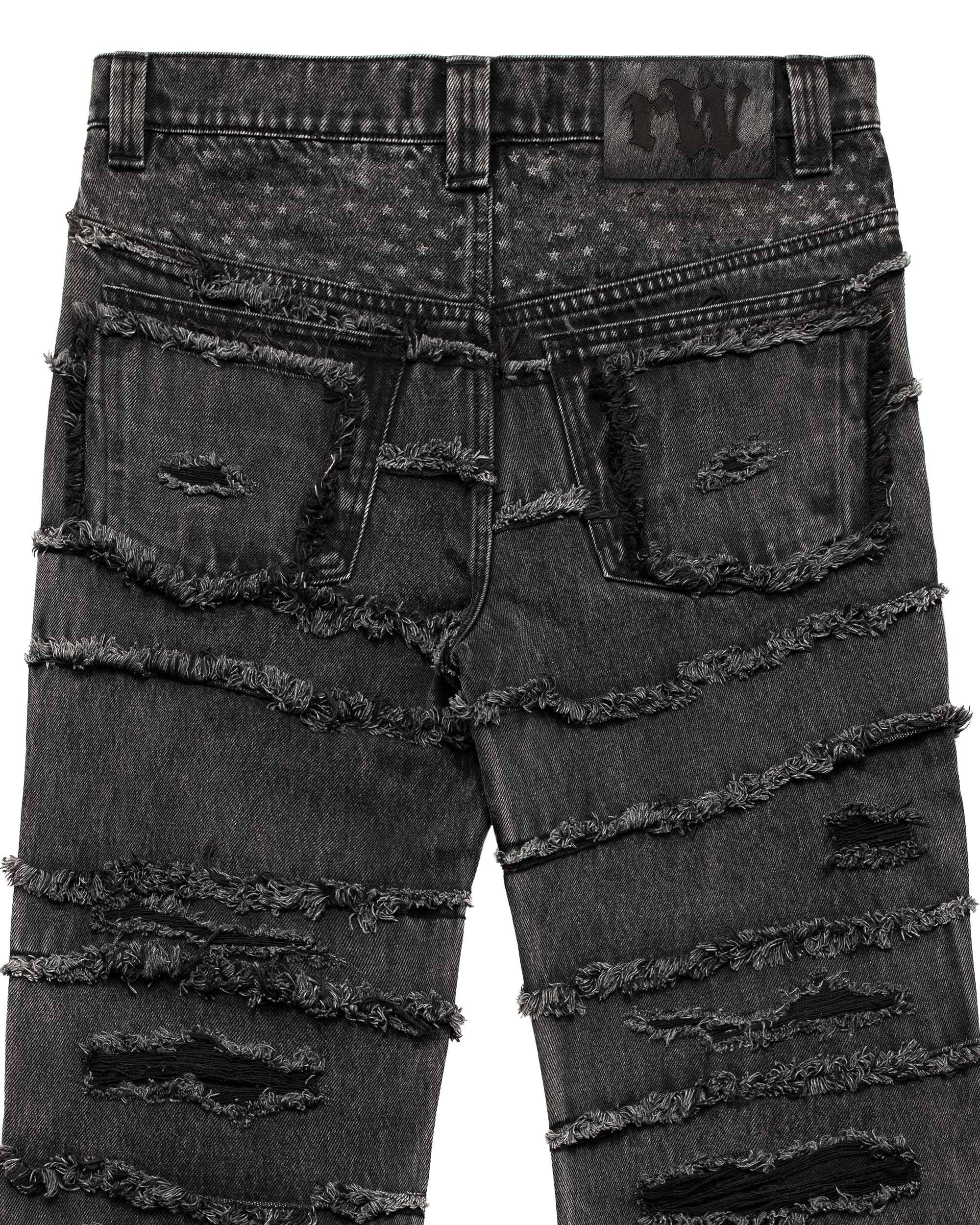 Washed Flag Jeans – Racer Worldwide