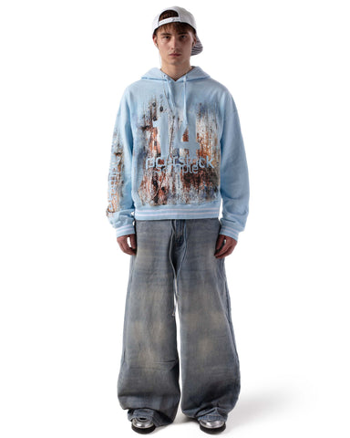 国内で当店のみ Racer Worldwide - Rust Hoodie White Rust Hoodie – Racer Worldwide