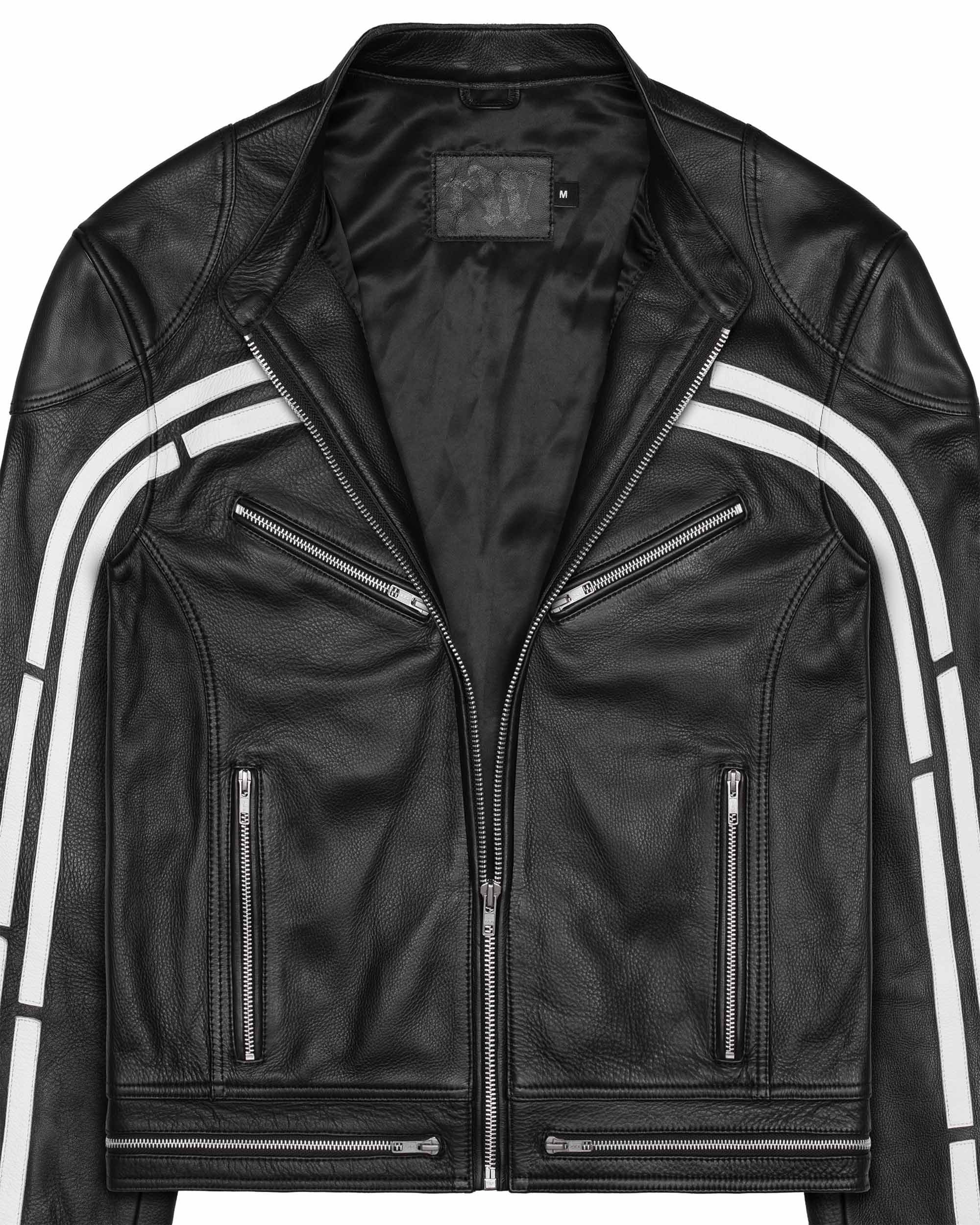 Track Leather Jacket – Racer Worldwide