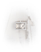 925 Silver Block Ring