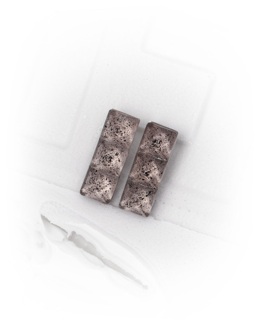 Stained Block Earrings