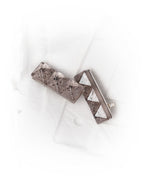 Stained Block Earrings