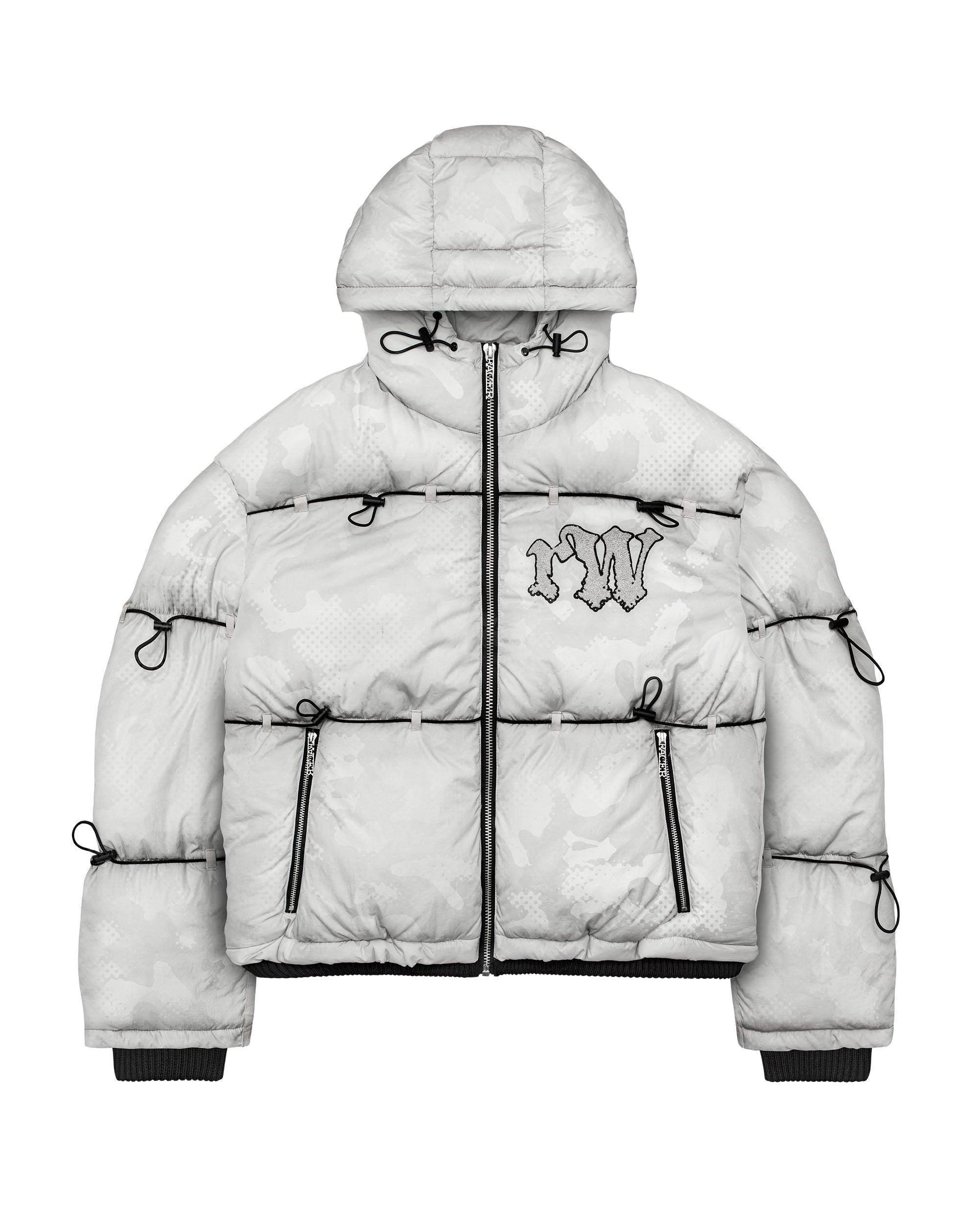 YZERR着用】 RHUDE CAMO PUFFER DOWN JACKET - メルカリ